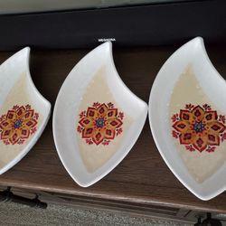 Melamine Dishes X3