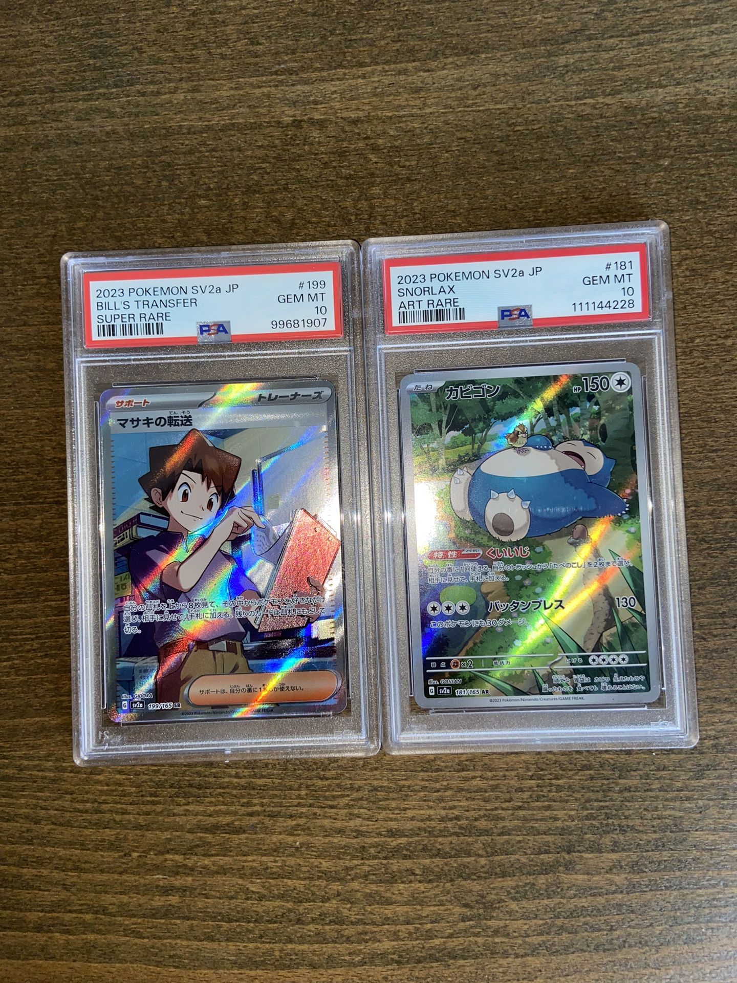 Pokémon PSA 10 Slabs