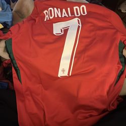 Ronaldo Portugal Nike Jersey