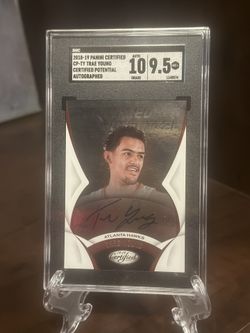 2018-19 Panini Certified - Trae Young #CP-TY Certified Potential Autograph - Rookie