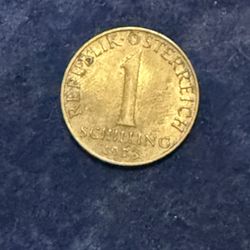 Austria 1 Schilling Coin 1973,   Collectibles
