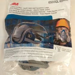 3M Mask Face piece Reusable Respirator 6503QL