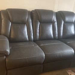 Three Seat Recliner Couch