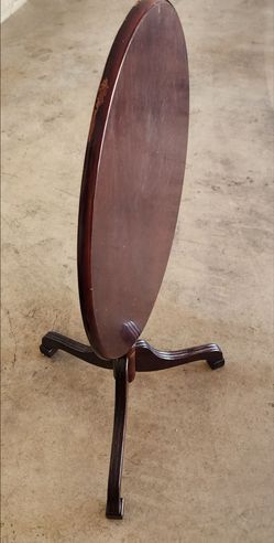 Vintage tilt-top table