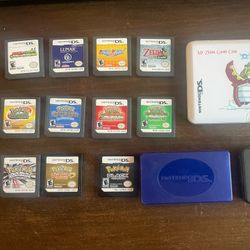 DS Games Including Some Pokemon Games
