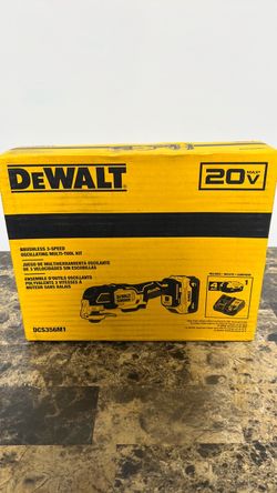 Dewalt oscillating multi-tool kit