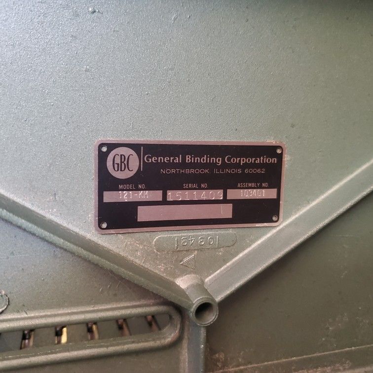 GBC Book Binding Machine