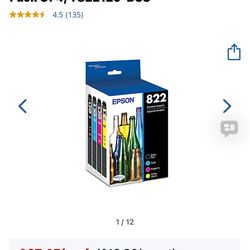 Epson822ink color+black