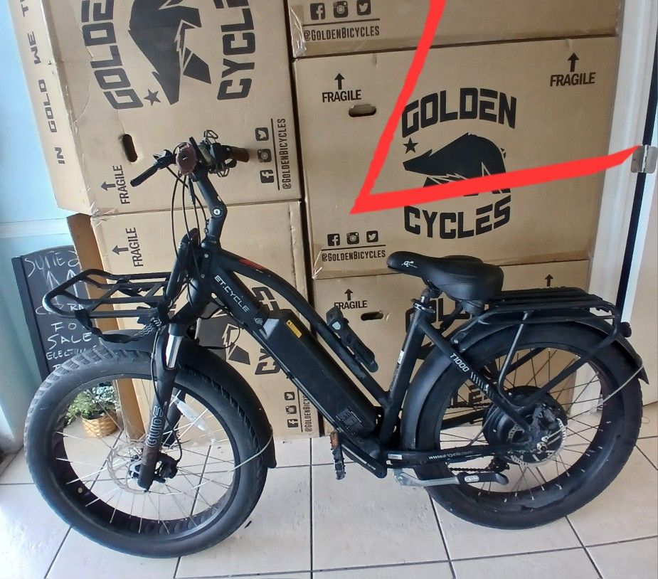 ET CYCLES T1000 ELECTRIC BIKE