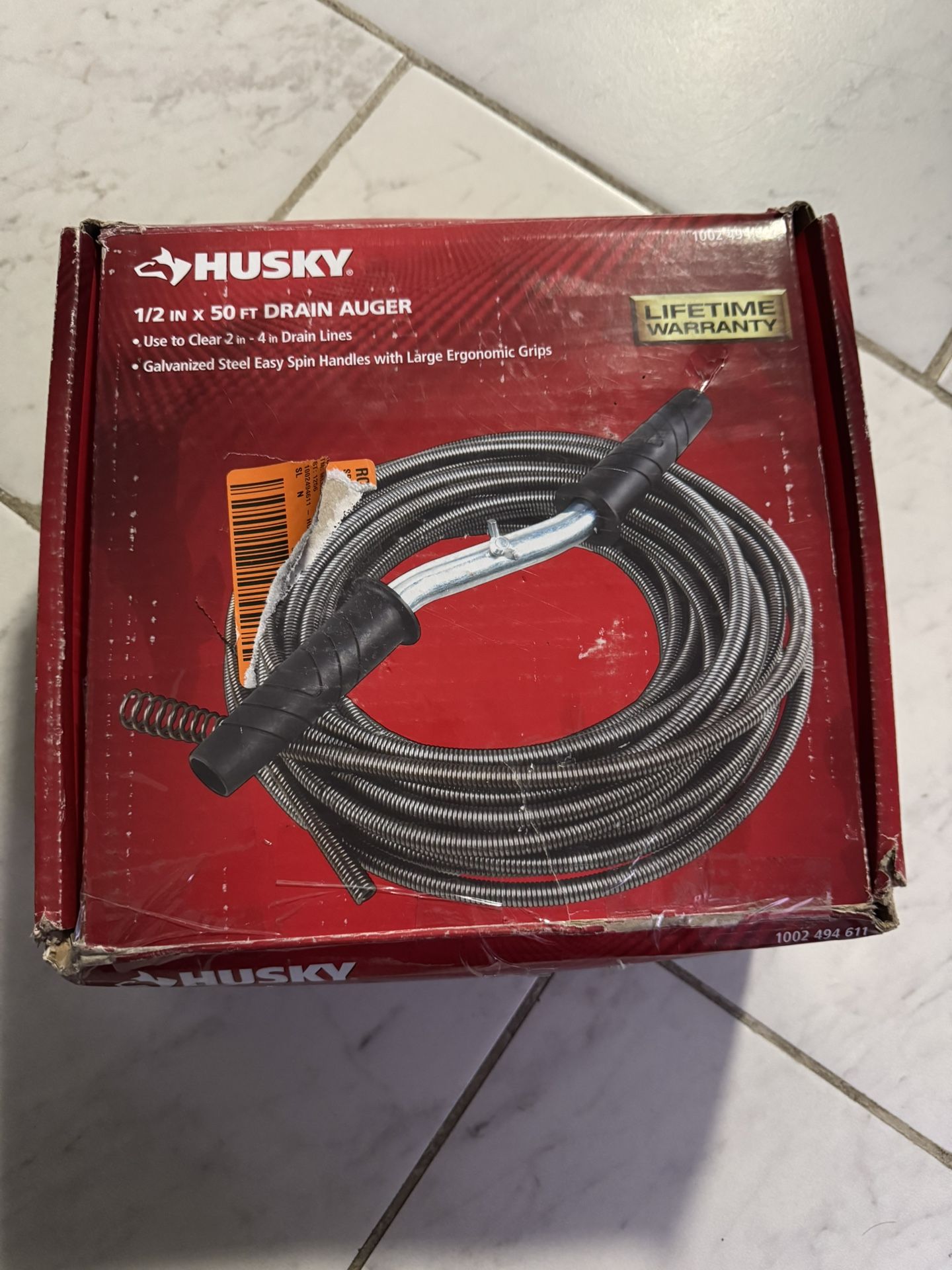 Husky Drain Auger
