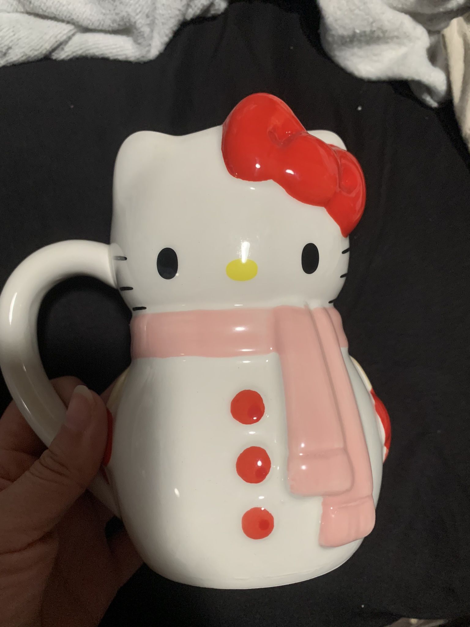 Hello Kitty Body Christmas Mugs