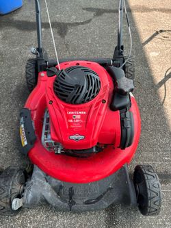 Craftsman has bagged lawnmower