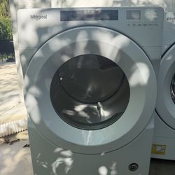 Whirlpool - 7.4 Cu. Ft Stackable Electric Dryer w/ Wrinkle Shield