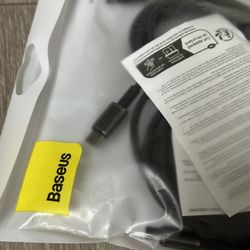 Baseus USB C Cable, 2-Pack 6.6ft 100W 5A Fast Charging USB C to USB C Cable