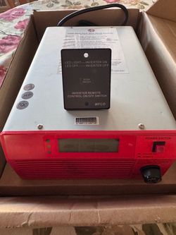 WFCO WF-5110H Power Inverter Charger 1000 Watt Pure Sine Wave Inverter RV 12V