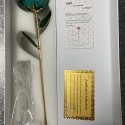 24 K Gold Dipped Rose