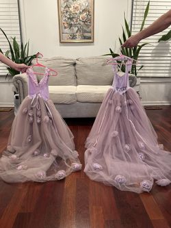 Girl's flower girl dresses / Dollcake dress / Girl's ballgown dress