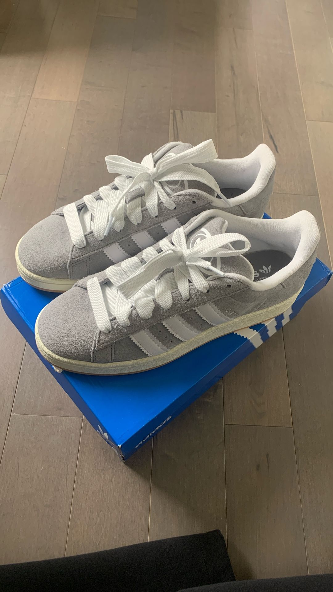 Grey Adidas Campus 00s