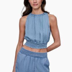 DKNY  Chambray Top