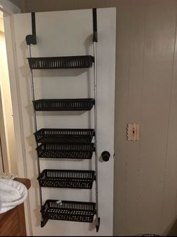 LOW PRICE MOVING- WAYFAIR OVER THE DOOR ORGANIZER