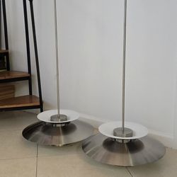 Retro UFO Pendant Mid-century Style Set Of 2 