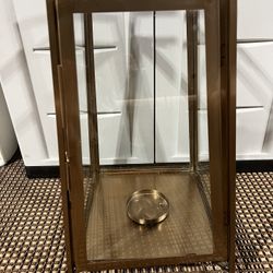 Large Gold Threshold Lantern