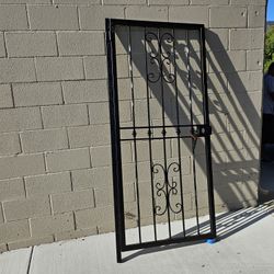 Heavy Wrought Iron Gate