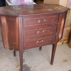 Antique Knitting Table