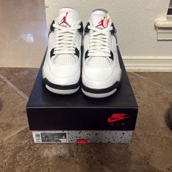 Jordan 4 White Cement Size 10M