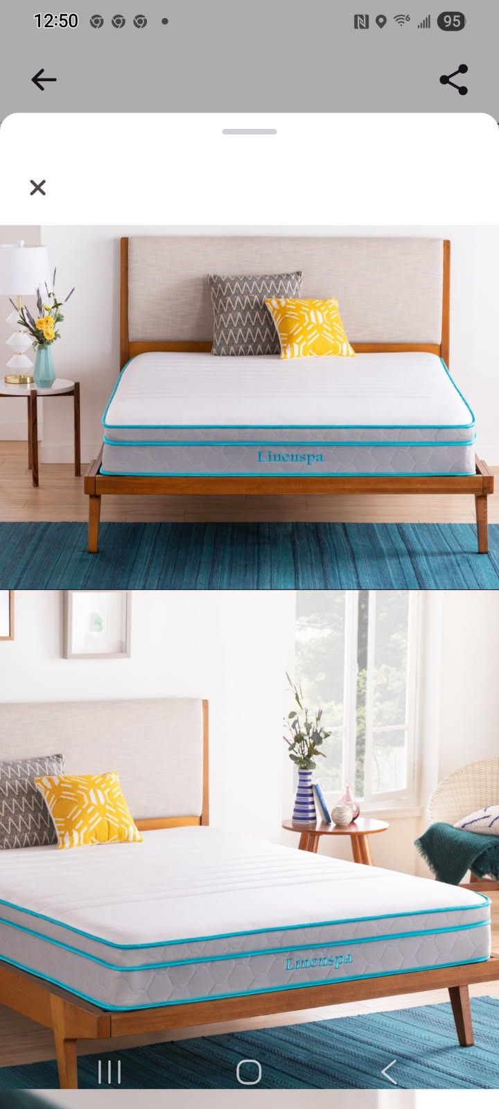 Linenspa King Size Mattress 