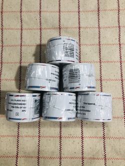 Flag 2022 Forever Stamps 6 Rolls