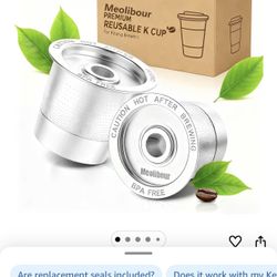 Reusable K Cups Coffee Pods for Keurig 