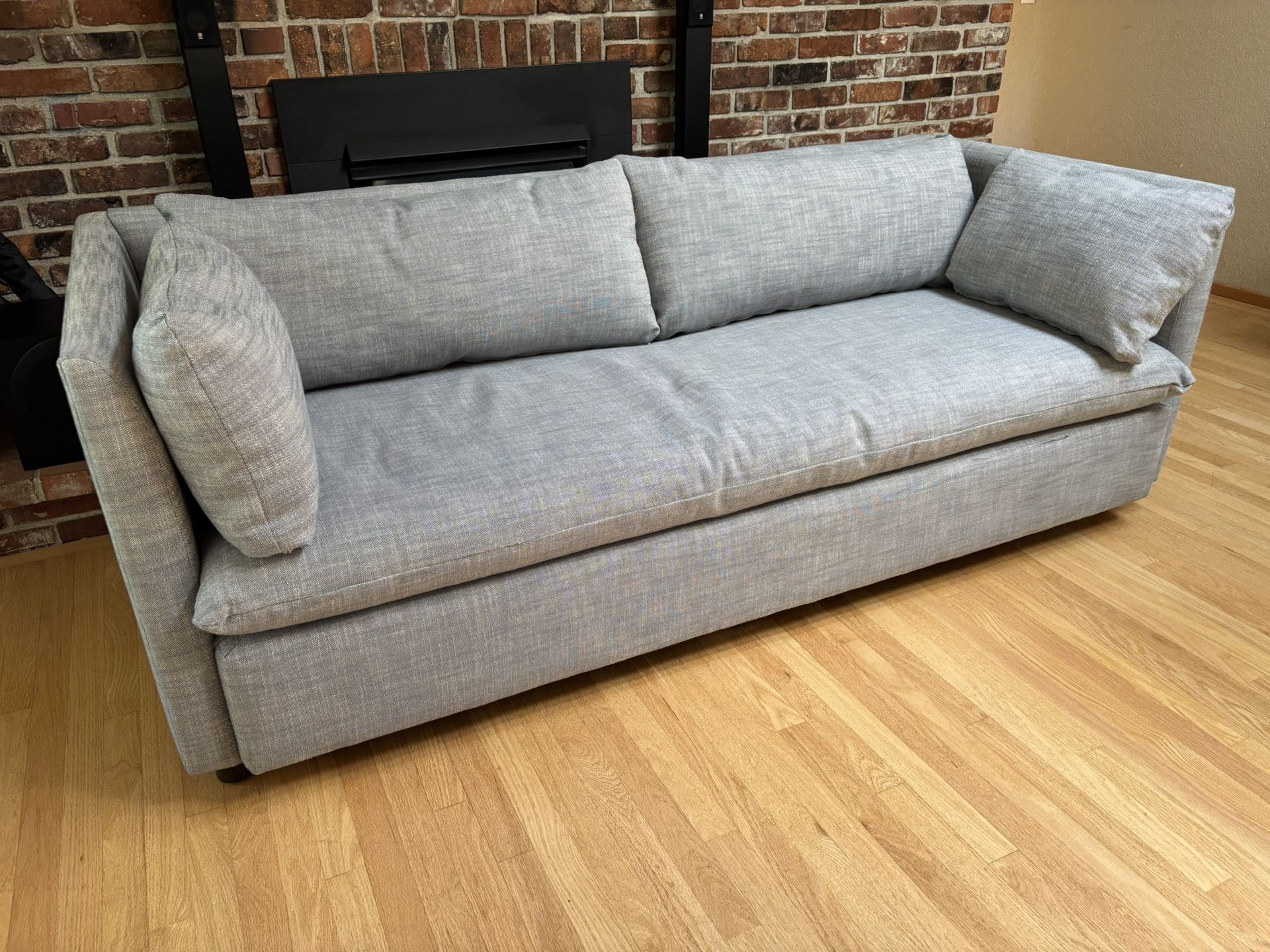 West elm Pull Out Queen Mattress Couch