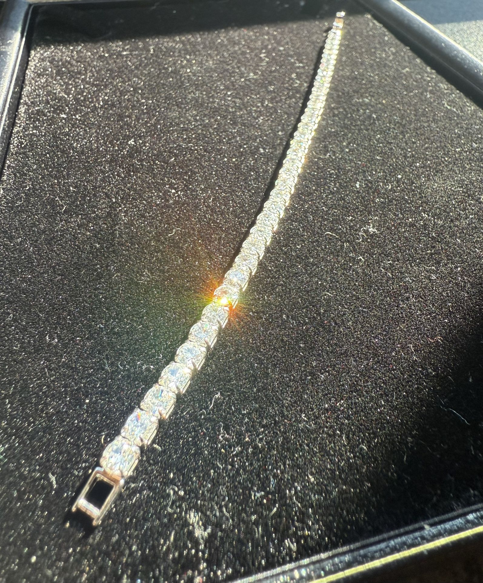 Moissanite Tennis Bracelet