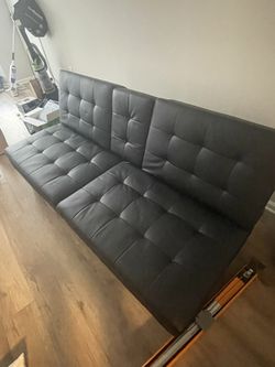Black Walmart Couch