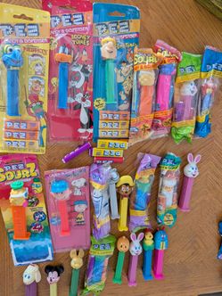 Pez candy dispensers