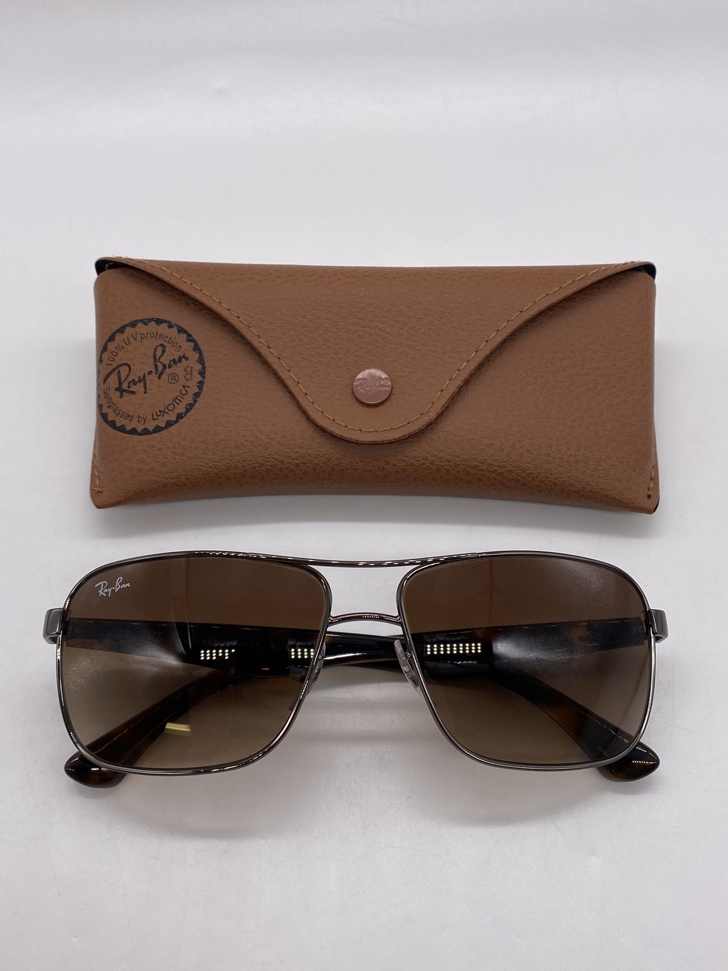 Ray-Ban RB3516 59/140 Sunglasses Brown-New