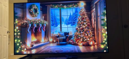 75 Inch Samsung Smart Screen Tv 