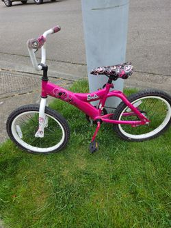 Kids Bike Barbie FS18", Foot Break, 3-9 years,  Good Condition a