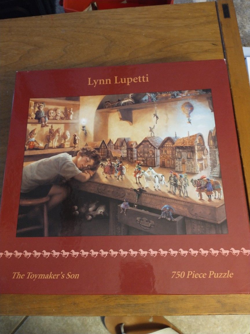 Toymaker's Son 750 Piece Puzzle By Lynn Lupetti Sealed