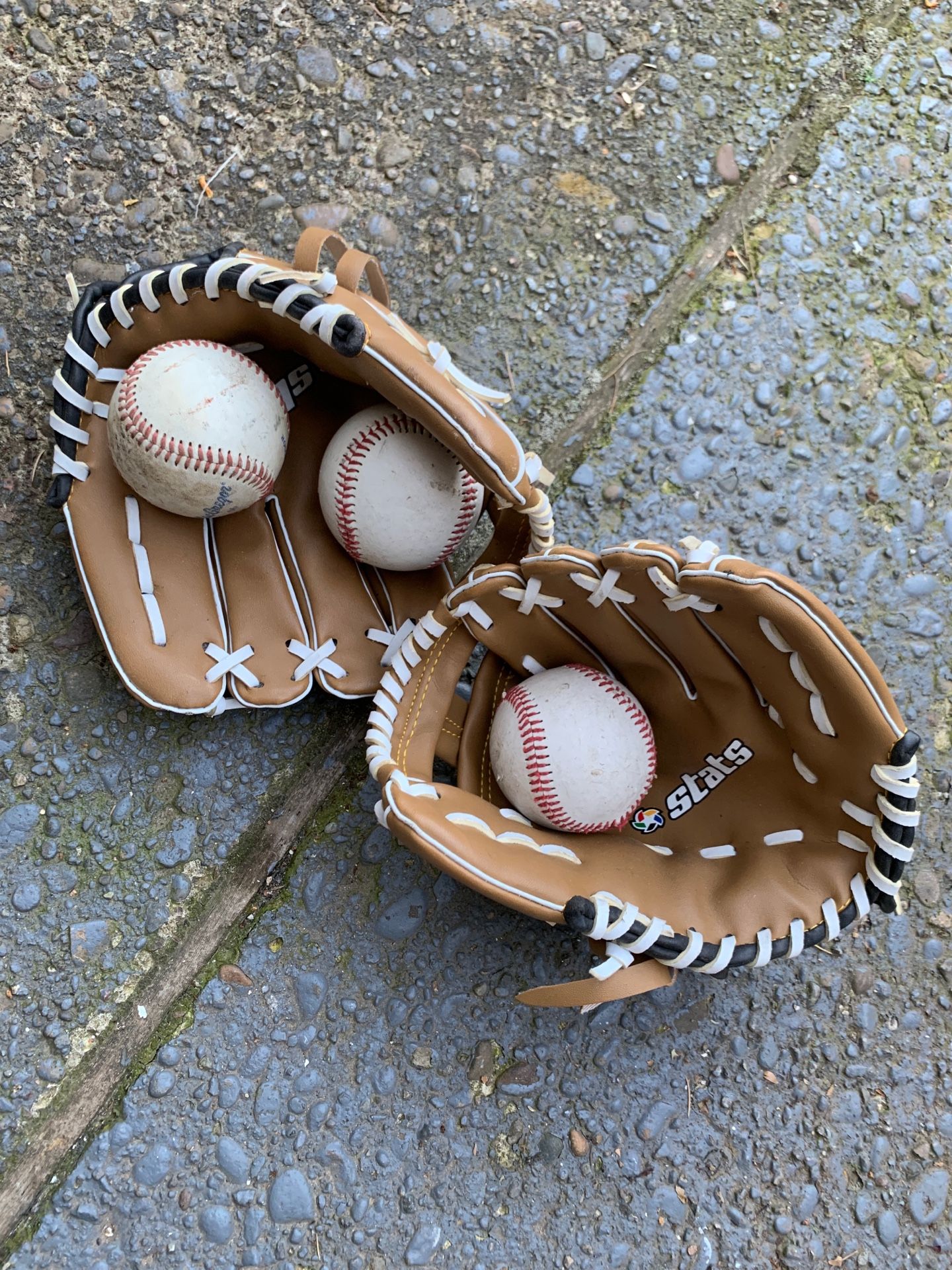 Baseball /gloves balls