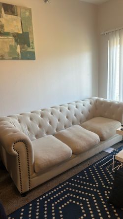Three Cushion Couch (x2)