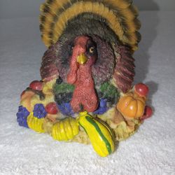 Resin Harvest Turkey Item #T75114 "Forever Beautiful"