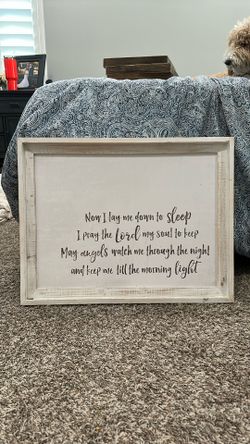 Nursery Wall Sign 