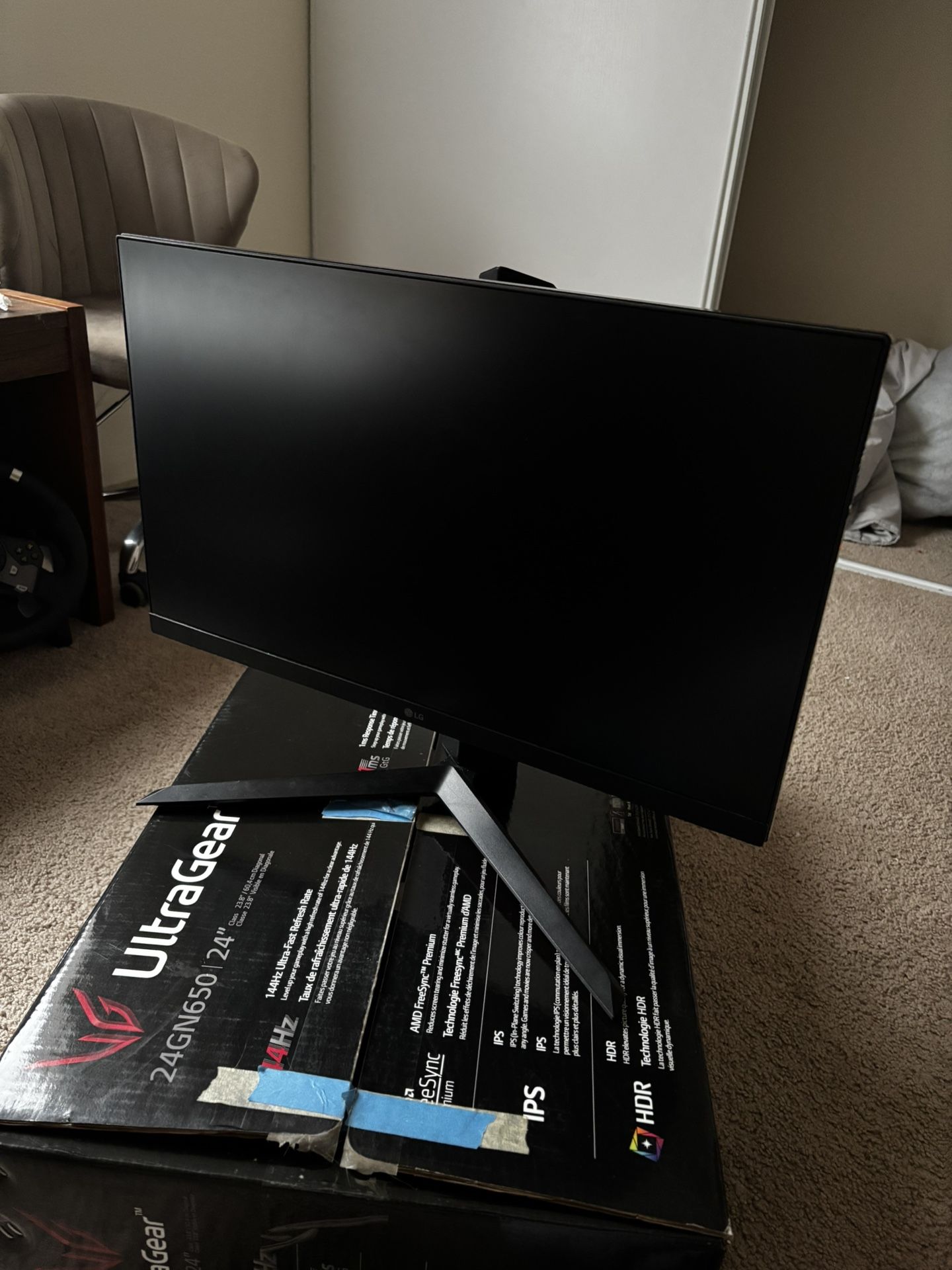 LG MONITOR GAMER 144hz
