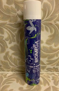 Biomega firm and fabulous hair spray
