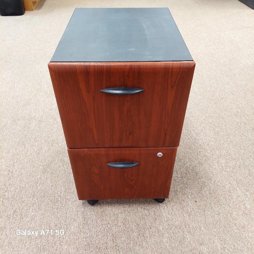 Bush Business Furniture 2 Drawer File Cabinet.  Height 27.5 Inch,Width 15.5 Inch, Depth 20 Inches 