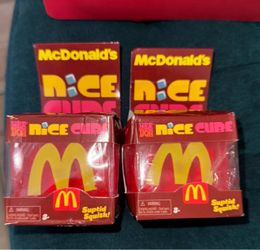 Mcdonalds needoh nice cube red bull starbucks