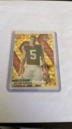 Panini Mosaic Gold Rookie Card