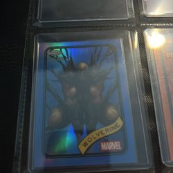 Marvel Topps 2025 Blue Refractor /299 Mint Wolverine 
